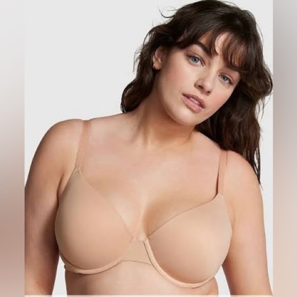 PINK Victoria's Secret Other - Victoria’s Secret Pink Tan Nude Push Up Bra- 34 C